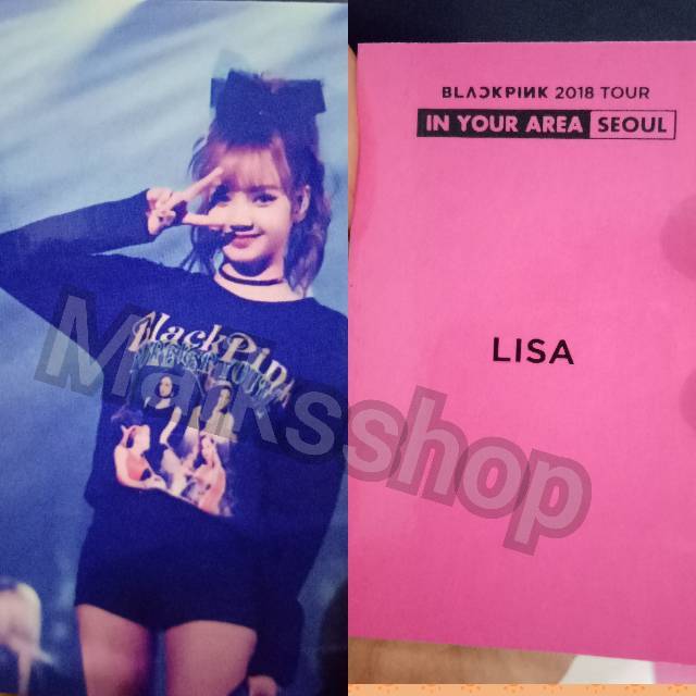 Blackpink In Your Area in Seoul Photocard Kpop