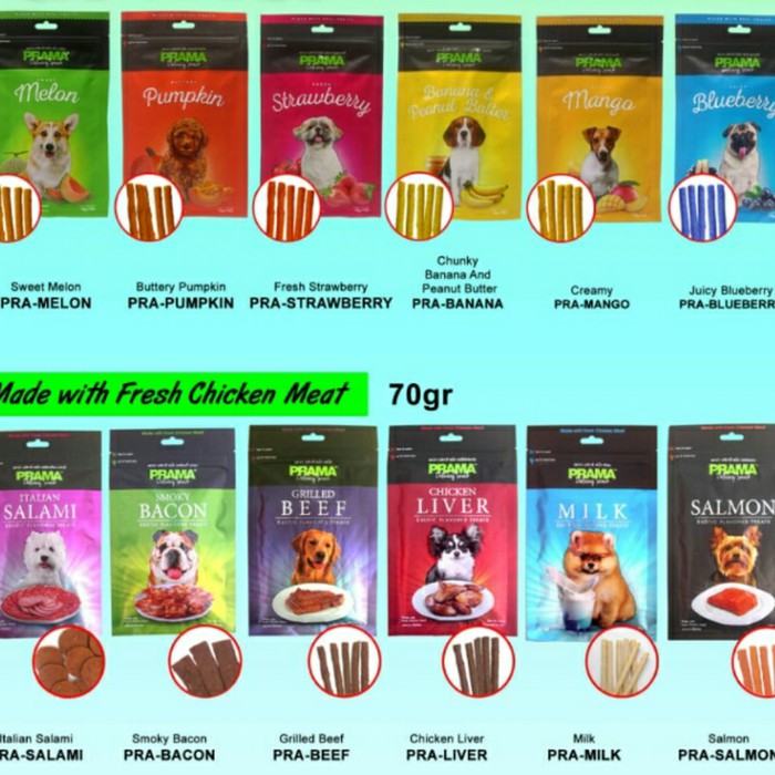 

PRAMA ALL VARIAN /SNACK DOG