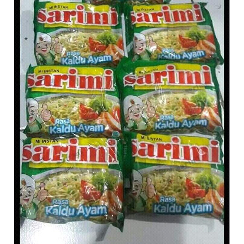 

MIE SARIMI KALDU AYAM / MIE INSTAN RASA KALDU AYAM 1 BUNGKUS