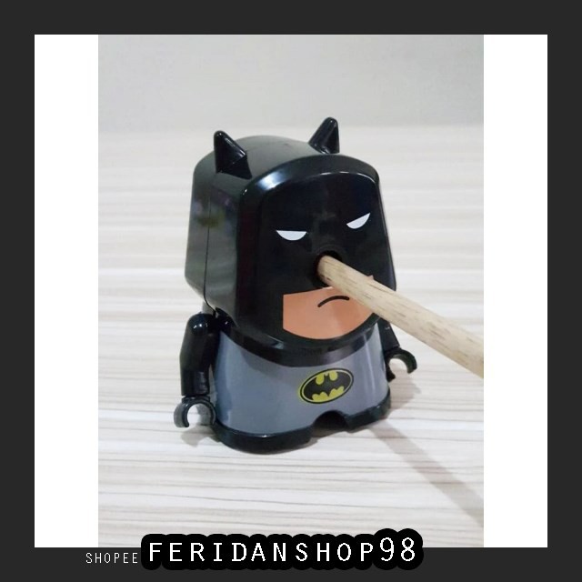 

FS1019 RAUTAN SERUTAN BATMAN - ATK RAUTAN MEJA PUTAR ASAHAN PENSIL KARAKTER SUPER HERO BY FERIDANSHO