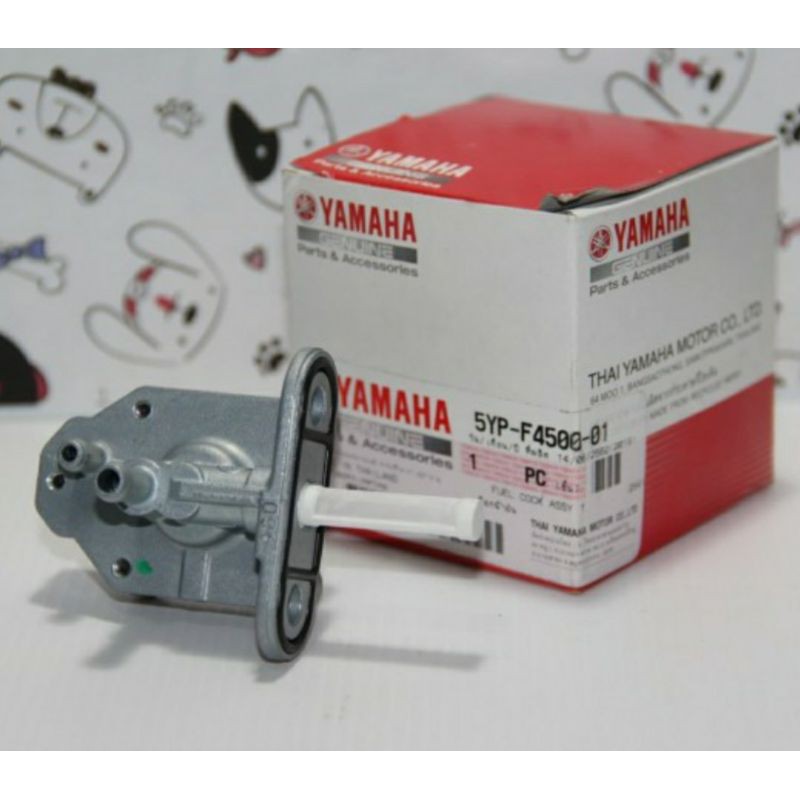 FUEL COCK VAKUM MEMBRAN KERAN KRAN BENSIN JUPITER MX ASLI ORI YAMAHA 5YP F4500 01