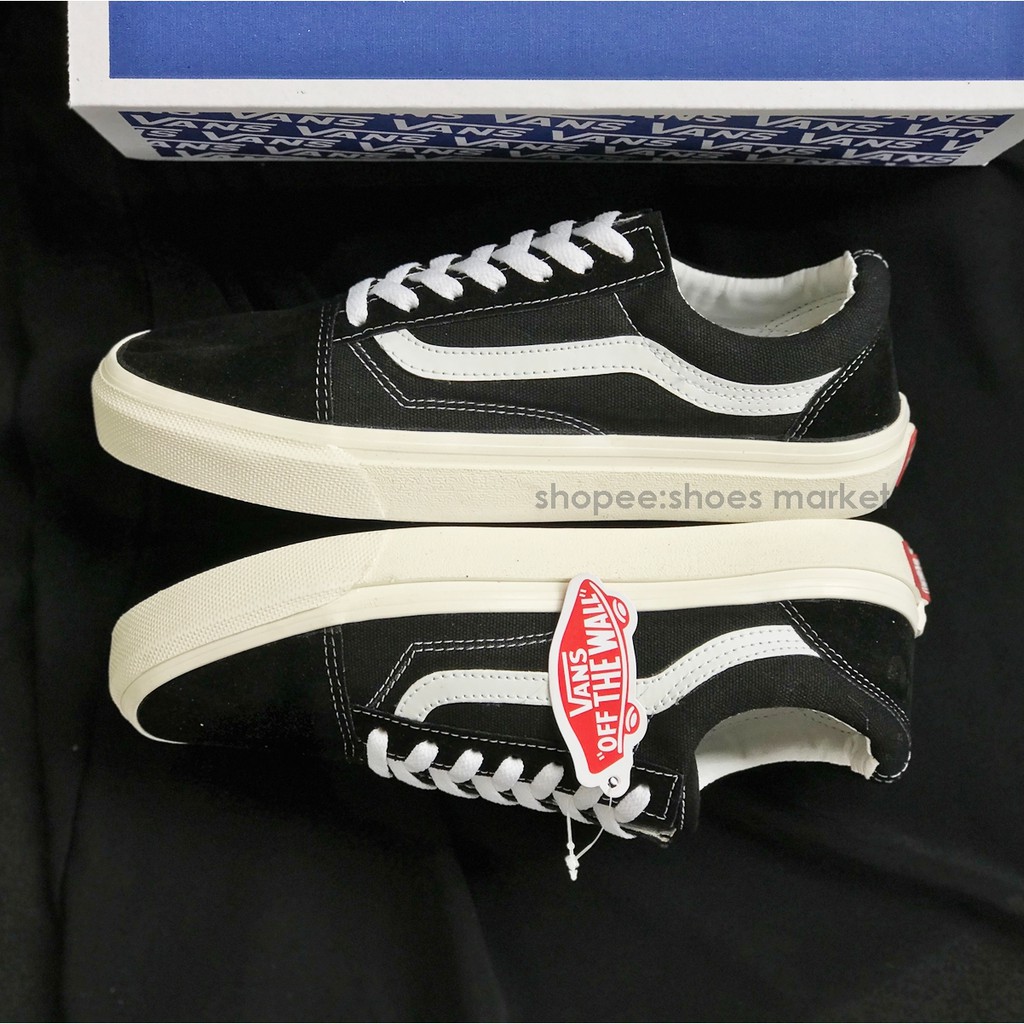 VANS OLDSKOOL OG BLACK WHITE LX IVORY