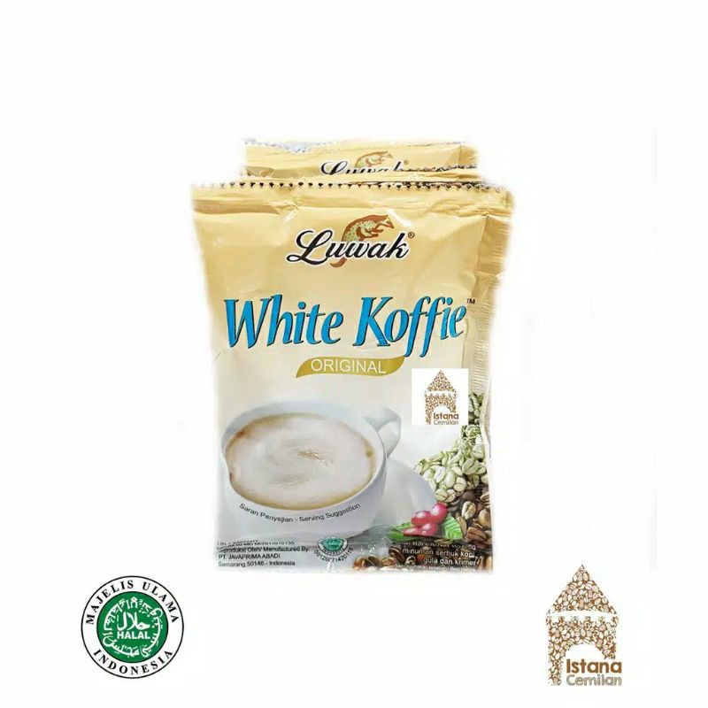 

luwak white kopi 1 renceng/10sachet