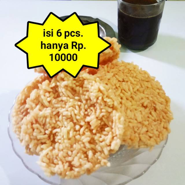 

Rengginang rasa orginal isi 6 pcs