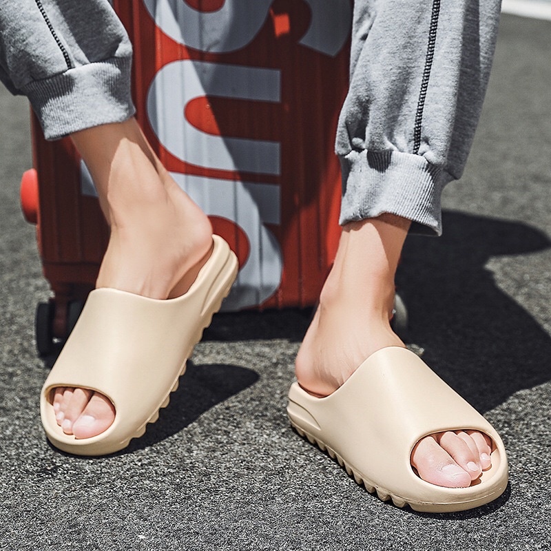 [100% Import] SIZE 36-45 Sandal Eva Yeezy Kanye West Unisex Sol Tebal Anti Slip Karet Premium Origin