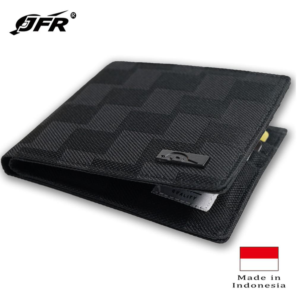 DOMPET PRIA CANVAS COWOK DOMPET COWO LIPAT BAHAN CANVAS Dompet Pria Cowo JP-19-3