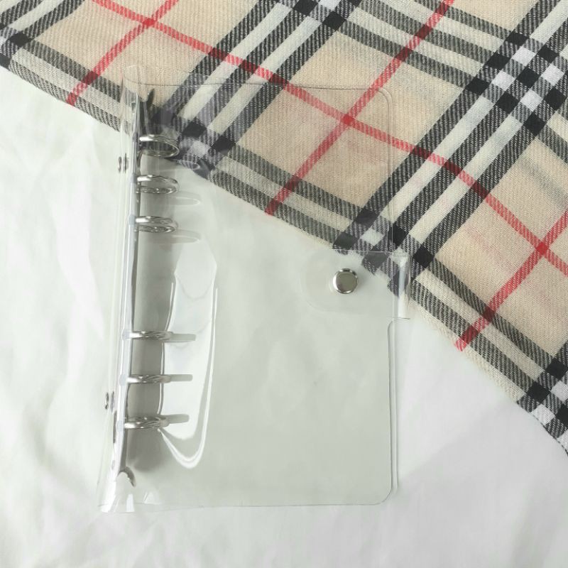 

Binder / Notebook Transparan / Clear A6 + Bonus