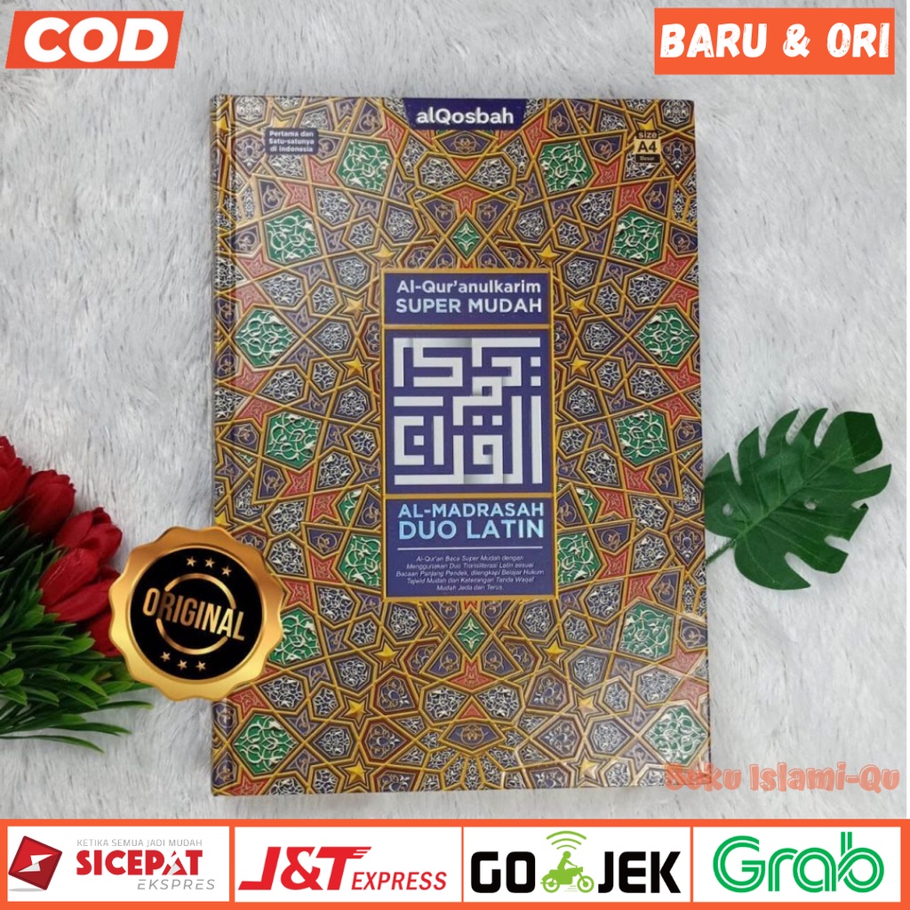 MUSHAF AL-QUR'AN DUO LATIN UKURAN BESAR