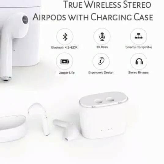 ☆ i7TWS DOUBLE HEADSET BLUETOOTH i7s TWS DOUBLE / i7s TWINS DOUBLE HEADSET ✯