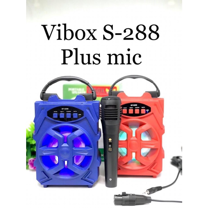Speaker spiker wireless bluetooth S288 portable