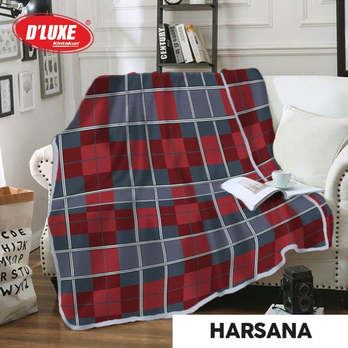 Selimut Dewasa SELIMUT KINTAKUN SIZE 160 X 200 - LUCAS SELIMUT BAHAN BULU HALUS - HARSANA(F8K6) TERM