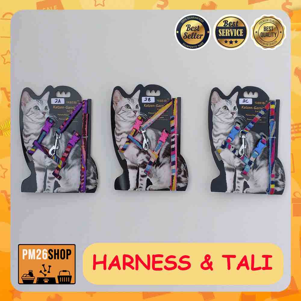 Harness dan Tali Kucing Motif Kd. 1368