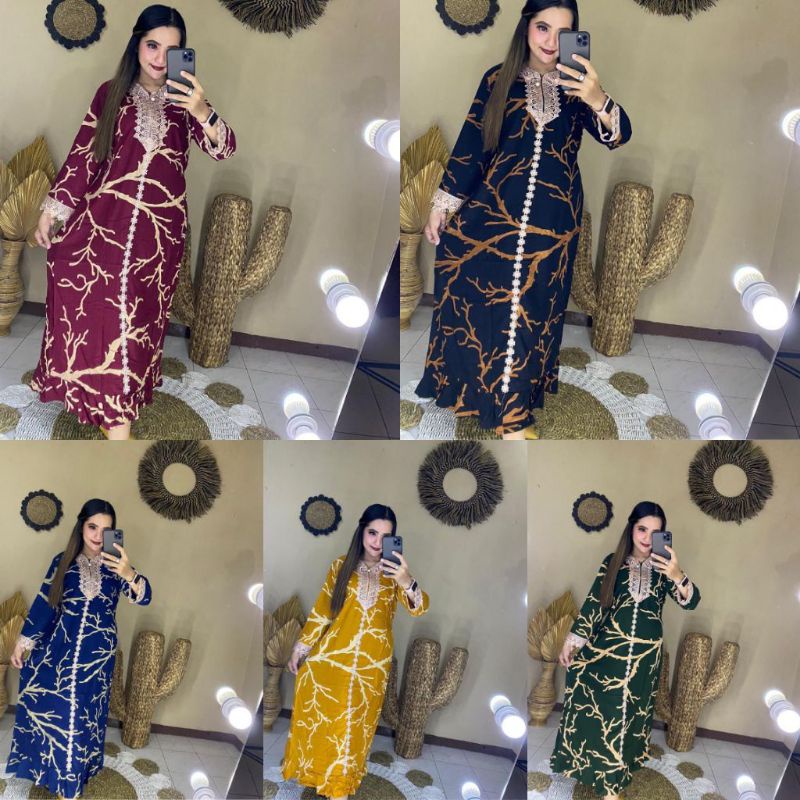 LONGDRESS RENDA JUMBO BUSUI/ GAMIS ARAB/ GAMIS RENDA