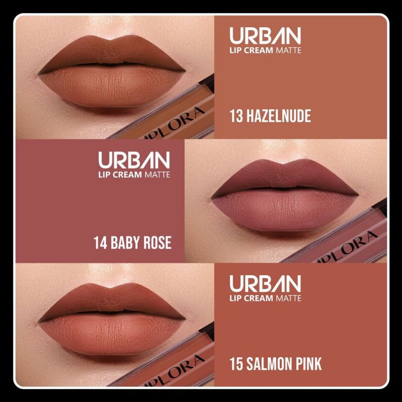 IMPLORA original BPOM Lip cream URBAN MATTE