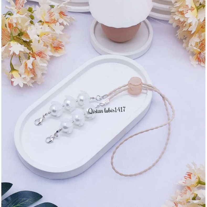 Strap Mangkok mutiara dove ice