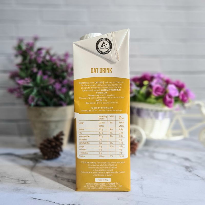 Orasi Oat Barista Milk / Susu Oat Vegan 1 liter