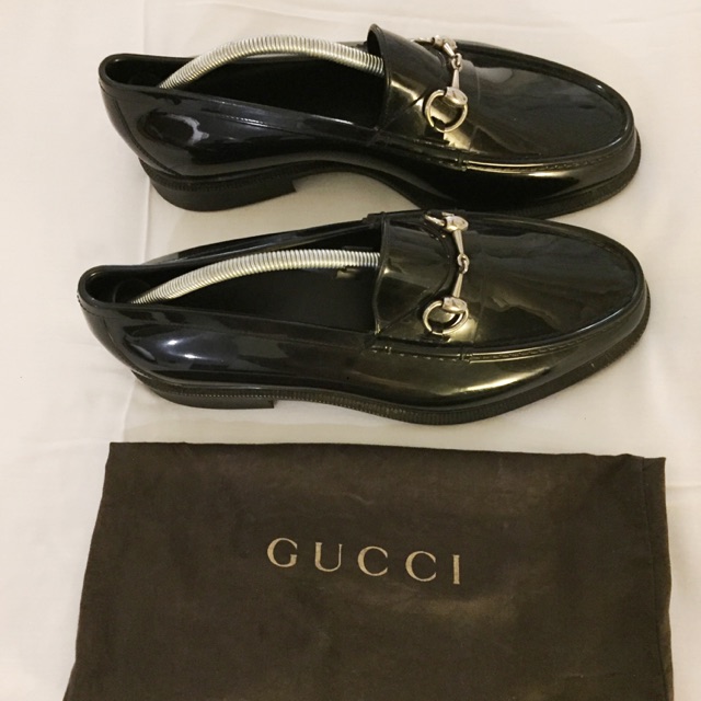 Gucci Men’s Shoes Horsebit Diamante Loafers 43 [Original]