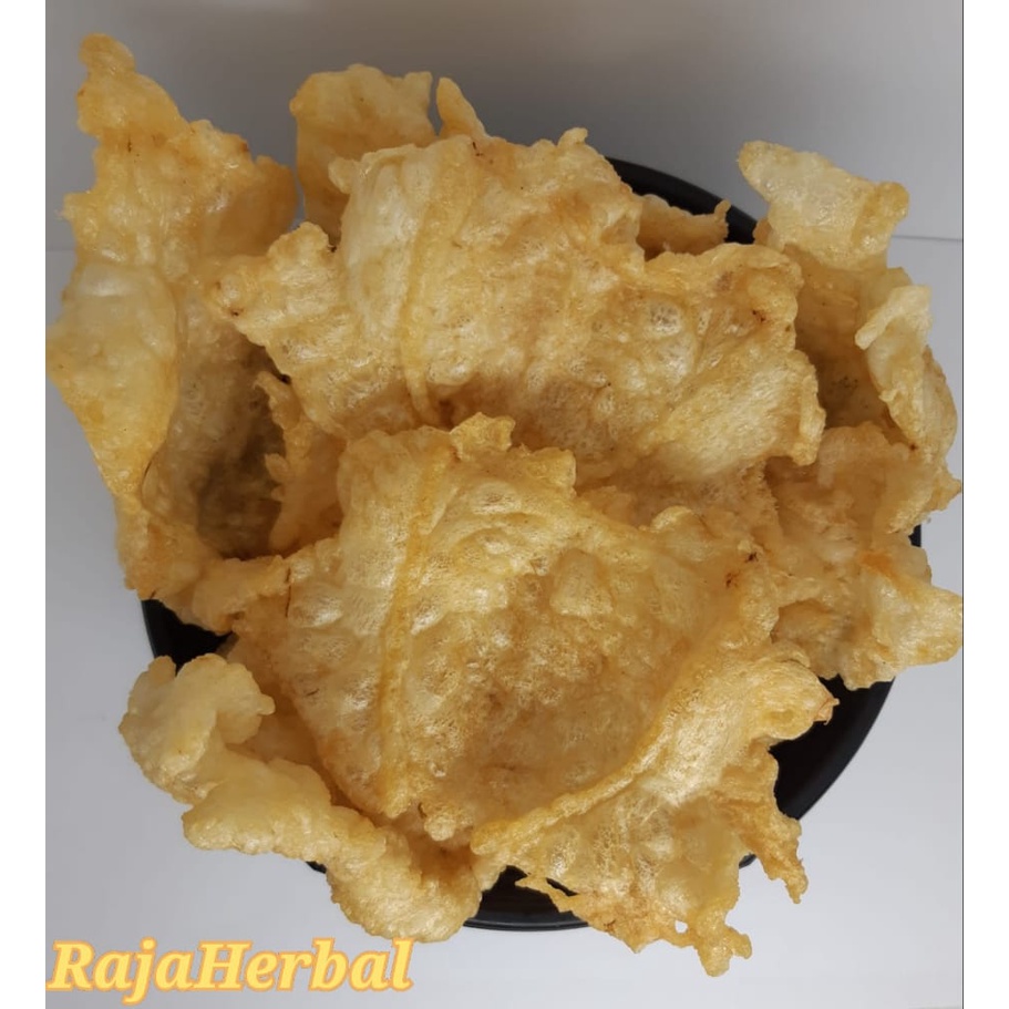 

HIPIAU YI PHIAU / HIPIO / KERUPUK PERUT LAMBUNG IKAN KUALITAS PREMIUM SUPER SIAP SAJI 50GR