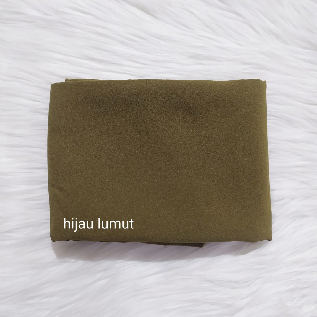 Bisa Cod Pasmina diamond 170x70cm / pashmina sabyan /pashmina diamond premium-Hijau lumut