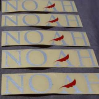  NOAH  Logo  Cutting Sticker Sticker 3M SAHABAT NOAH  