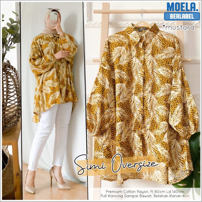 Simi Oversize Blouse by Moela