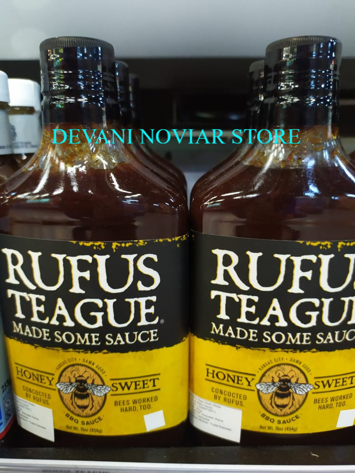 

RUFUS TEAGUE Barbeque Sauce Honey Sweet 16 Ons