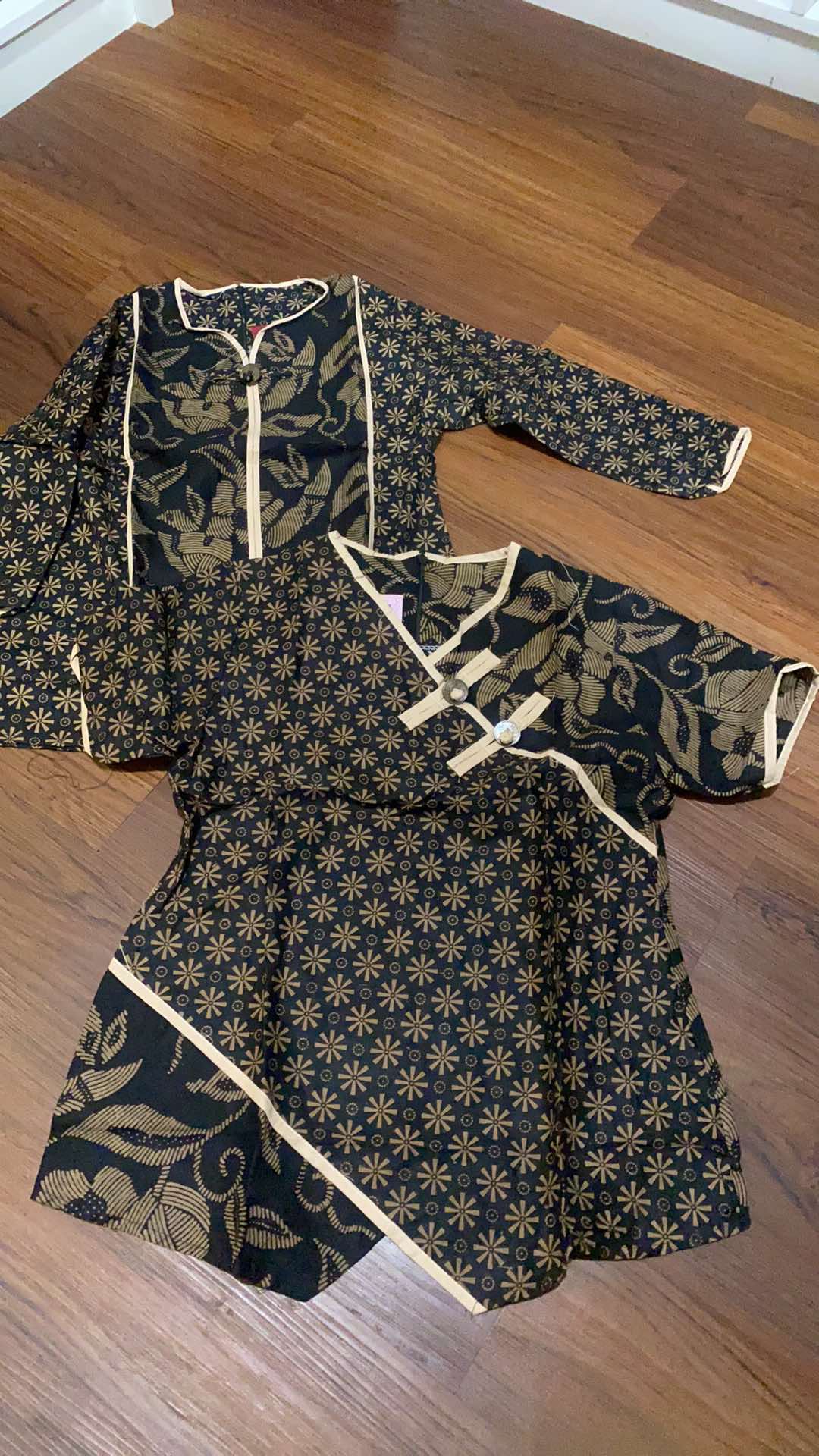 Blouse Batik Wanita Daun Kembar Mas - Atasan Batik - S-m-l-xl-2l-3l-4l-5l