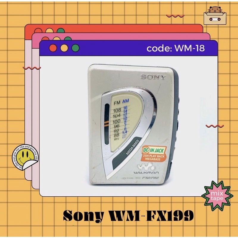 Walkman Sony WM-FX199