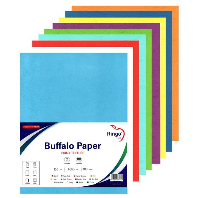 

Kertas Buffalo Print Texture Ringo 10 Lembar