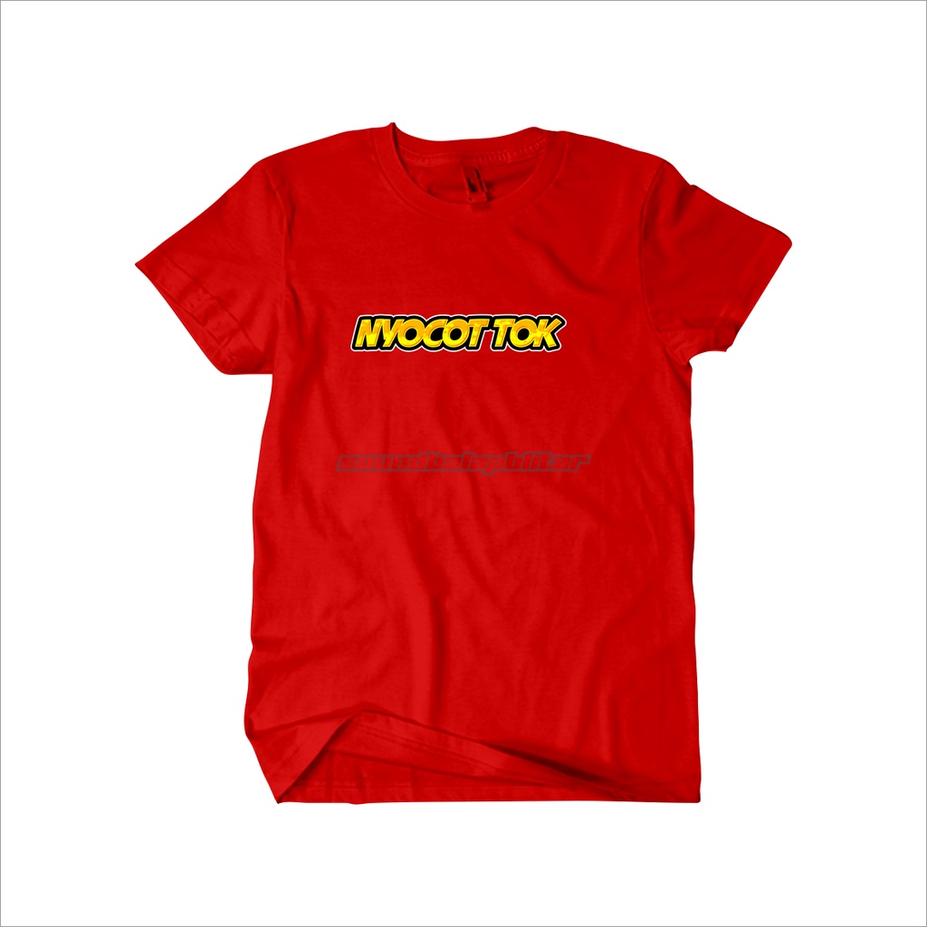 Kaos Nyocot Tok Distro Pria Racing