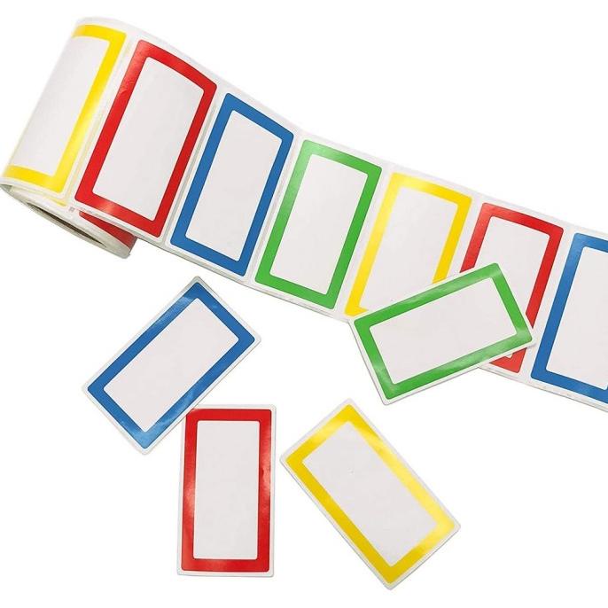 

HUBERT1 STIKER LABEL NAMA ANEKA WARNA POLOS UNTUK SEKOLAH / KANTOR SDFD31322