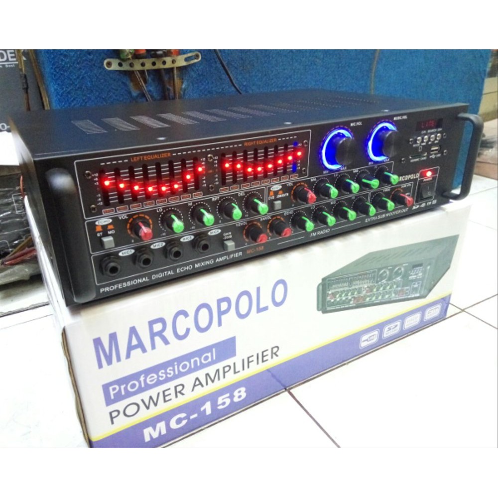 POWER MIXER MARCOPOLO MC-158 600 WATT  Limit