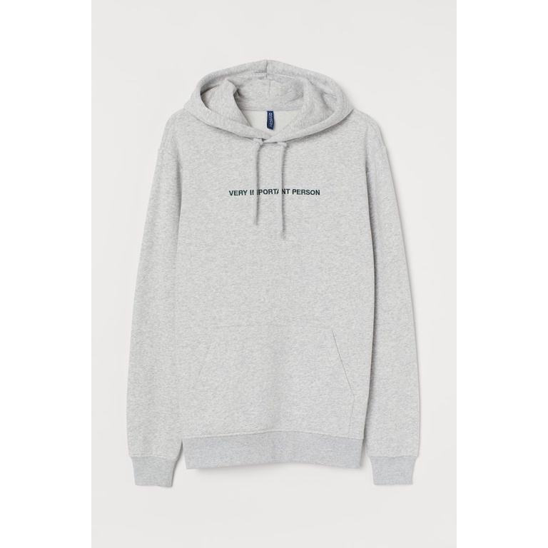 Hoodie H&amp;M Very Important Grey Sweater HnM Very important abu abu