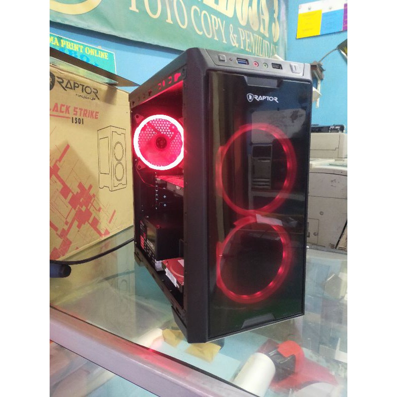 PC GAME/DESAIN CORE I5 RAM 8GB SSD 120GB VGA CARD