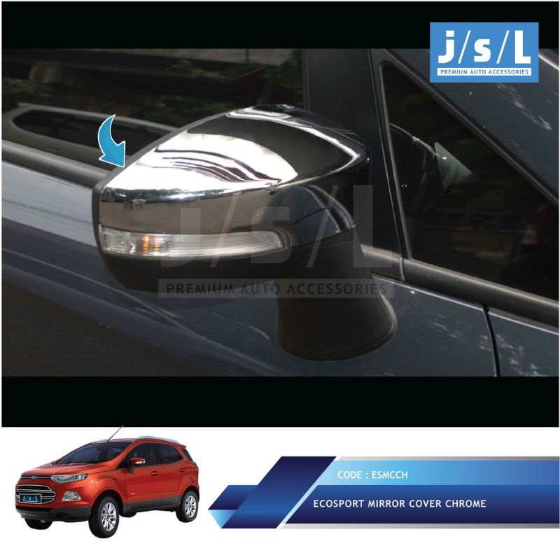 cover spion Ecosport chrome jsl