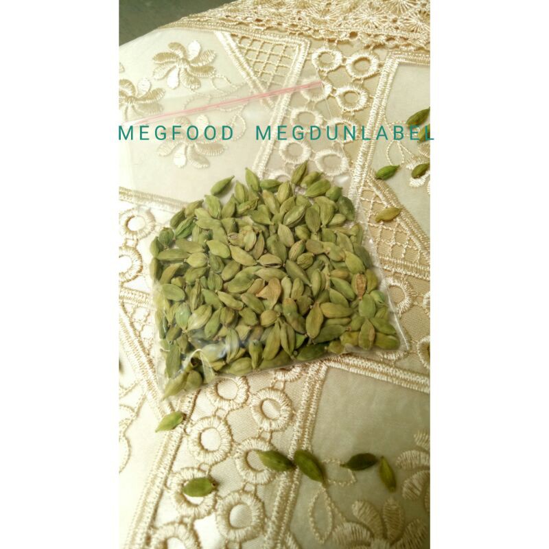 

Kapulaga Hijau Arab Cardamom Hijau Kapol 20 Gram