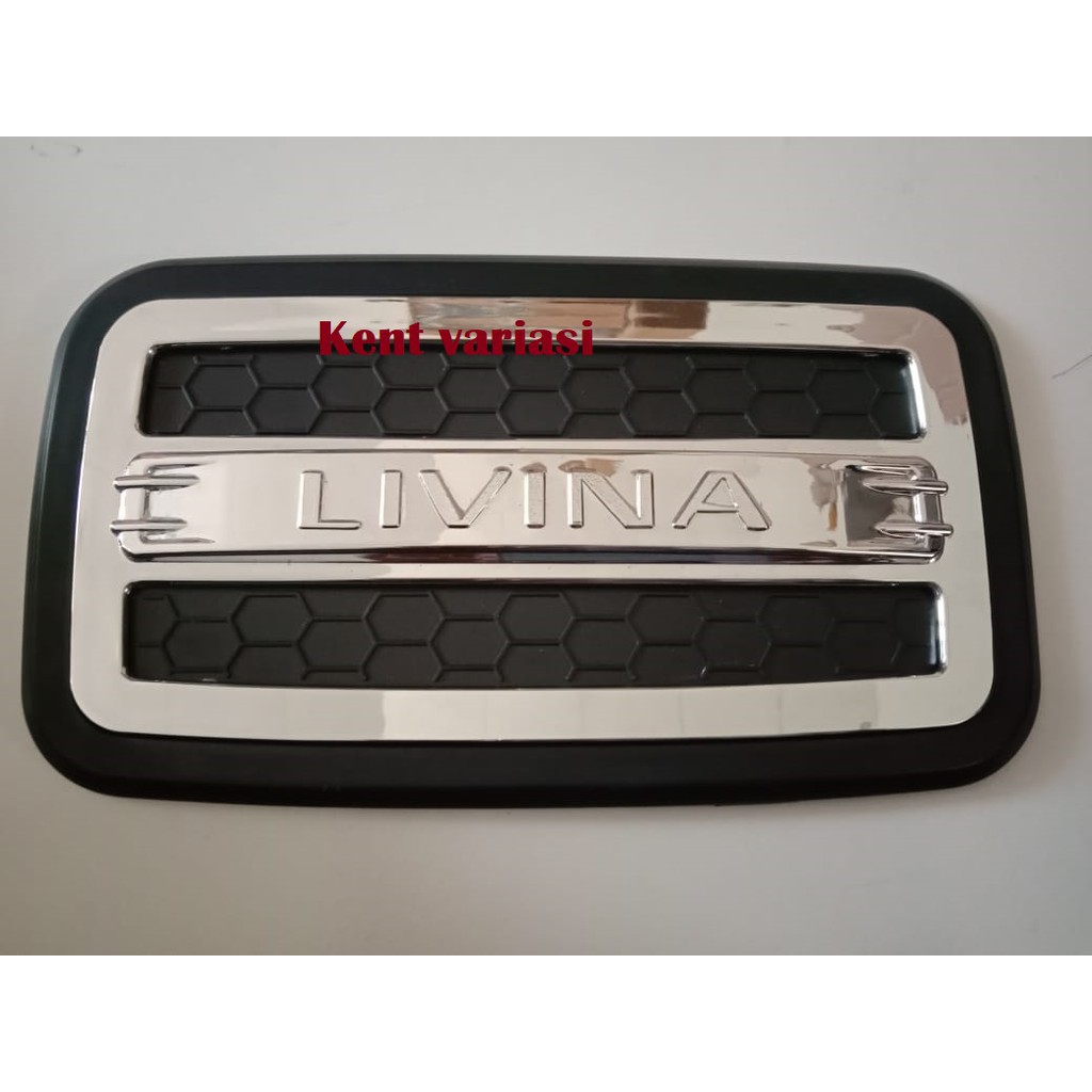 Nissan Grand Livina Tank Cover Luxury Black / Aksesoris Livina