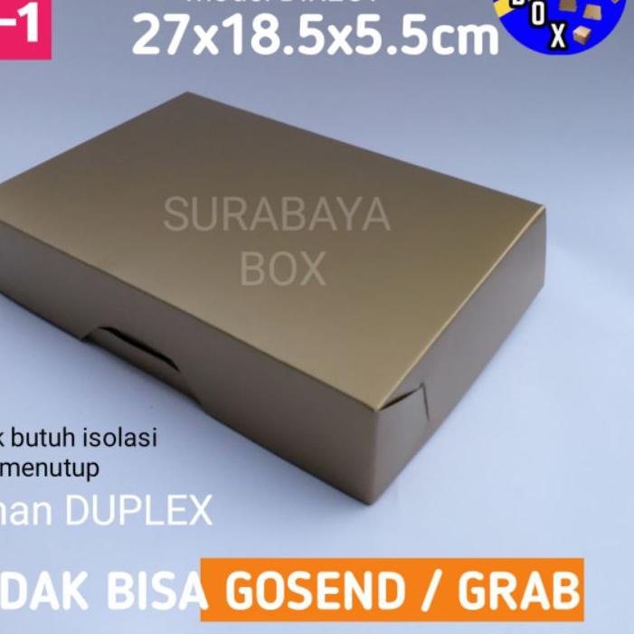 

Best - isi 10 KOTAK HAMPERS GOLD B-1 DUPLEK KARDUS BOX KADO SESERAHAN BAJU HIJAB DUS KAOS PACKING 오빠