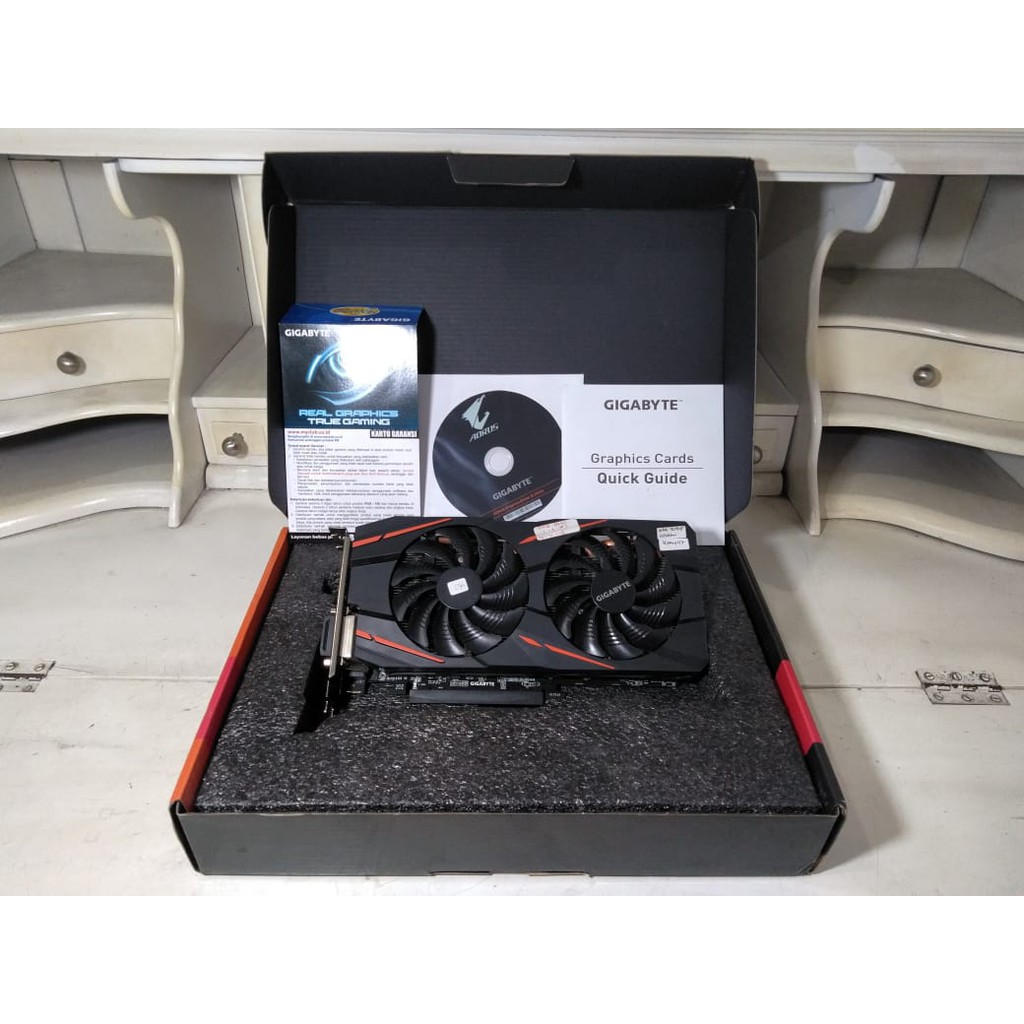 VGA Gigabyte AMDA RX570 4B FullSet