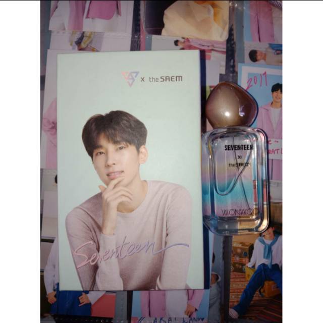 SEVENTEEN WONWOO THE SAEM PARFUME