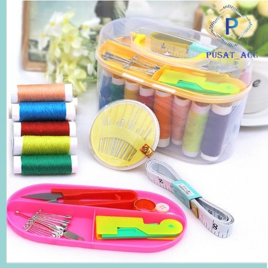 Alat Set Jahit Benang / Sewing Kit Box Tools