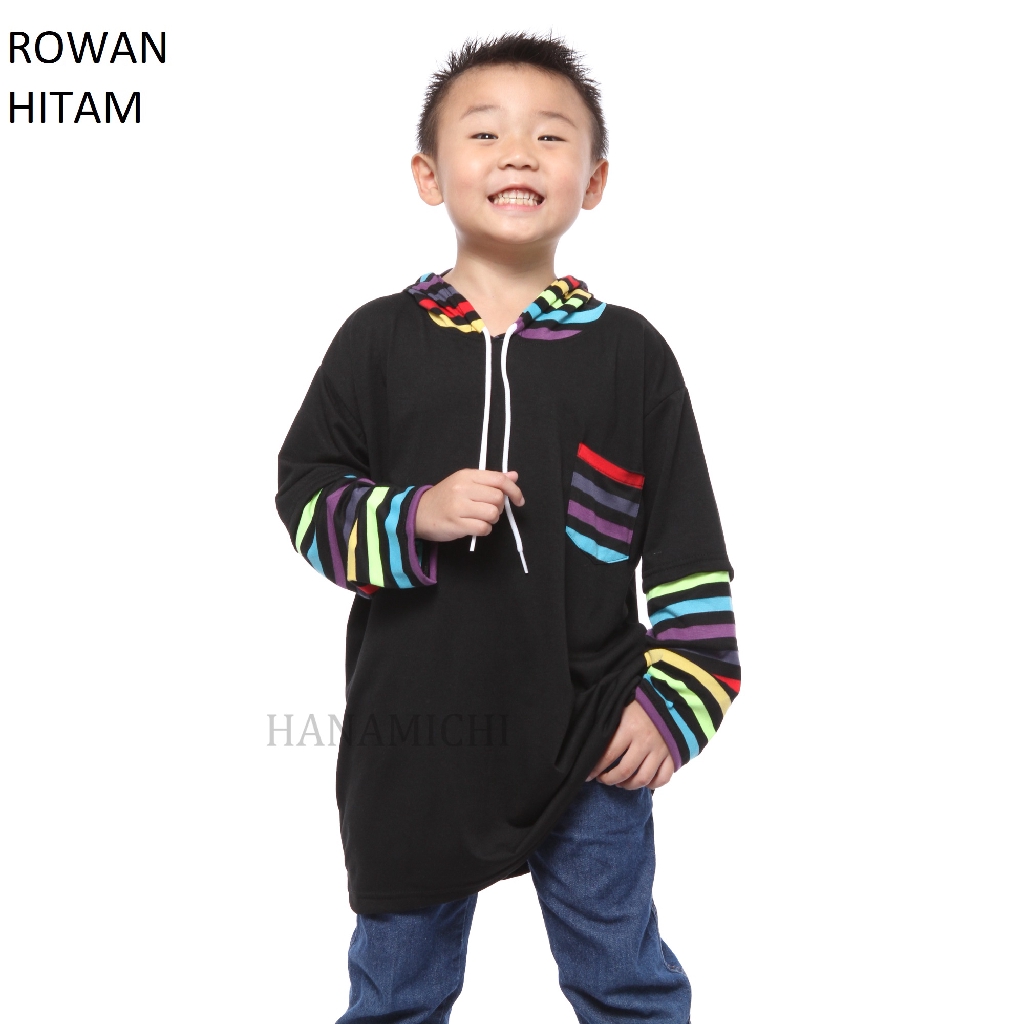 Hanamichi ROWAN Hoodie Anak Lengan Panjang