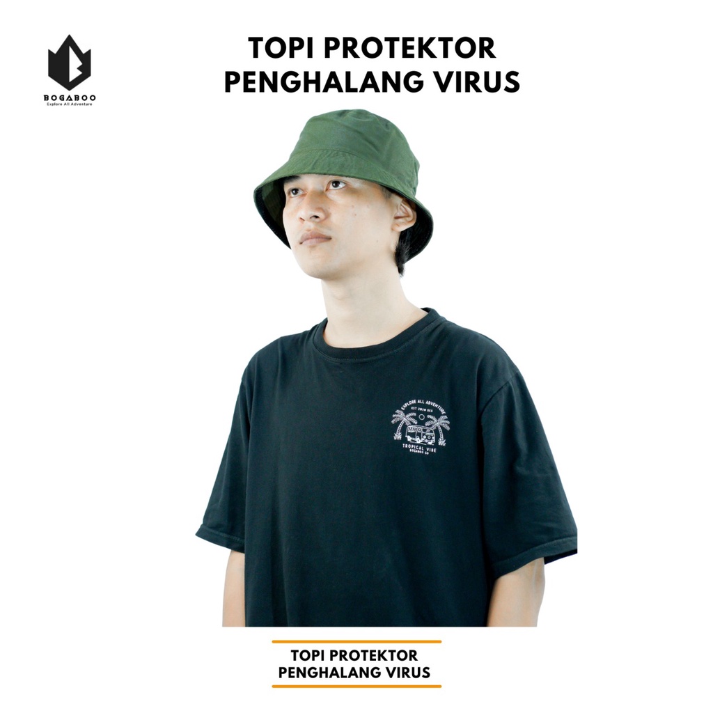 COD Topi Protektor Pelindung Debu  Penghalang Virus - Face Shield - Visor Penangkal Dari Virus