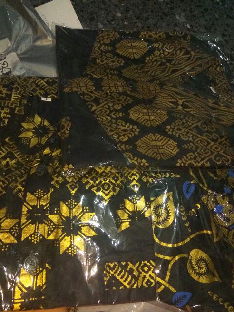 Diskon Bswart Batik Hrb026 Kenongo Hem Pendek Padi Pekalongan M L Xl Batik Pria Murah Modern Grosir
