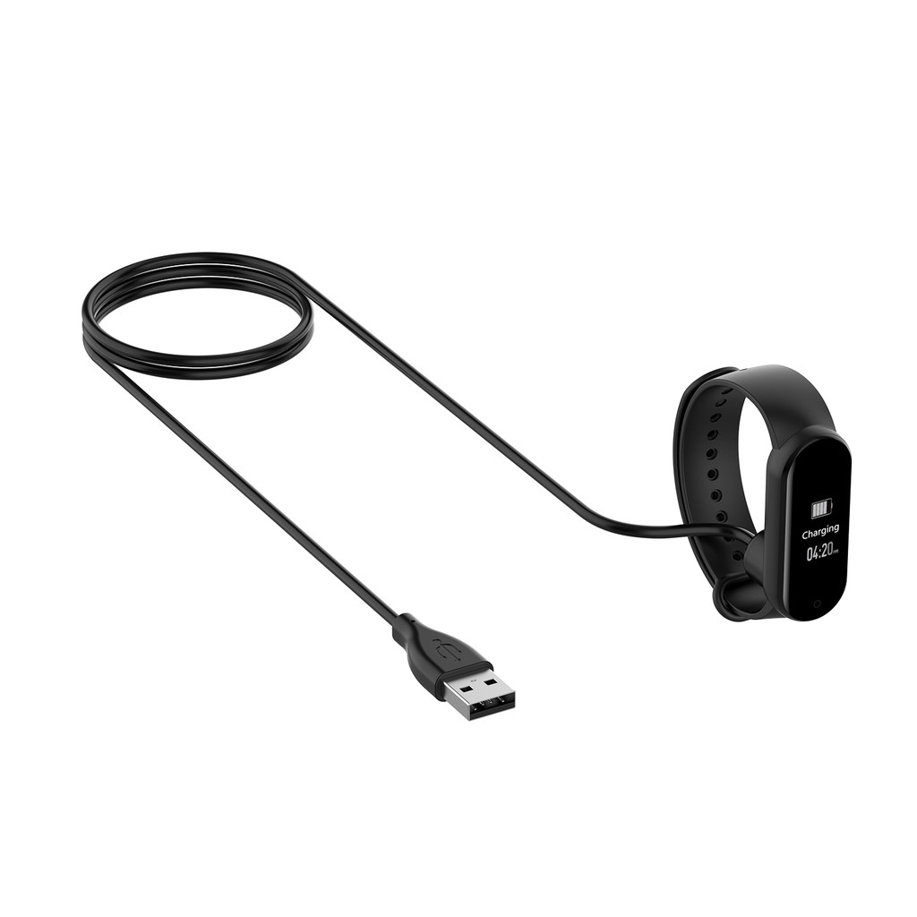 Kabel Charging Dock Usb Pengganti Panjang 50cm Untuk Smartwatch Xiaomi Mi Band 5 / 6 / 7