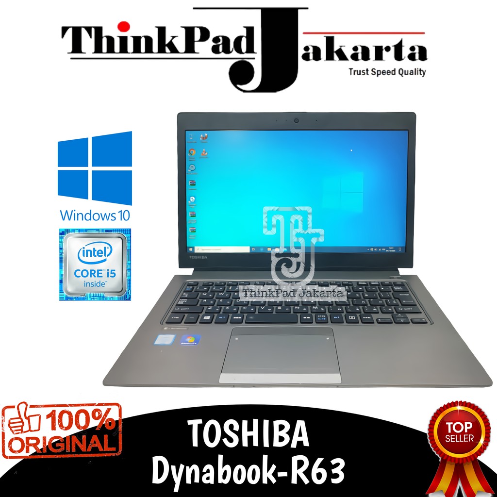 TOSHIBA DYNABOOK R63 CORE I5 6300u SSD M2 256GB