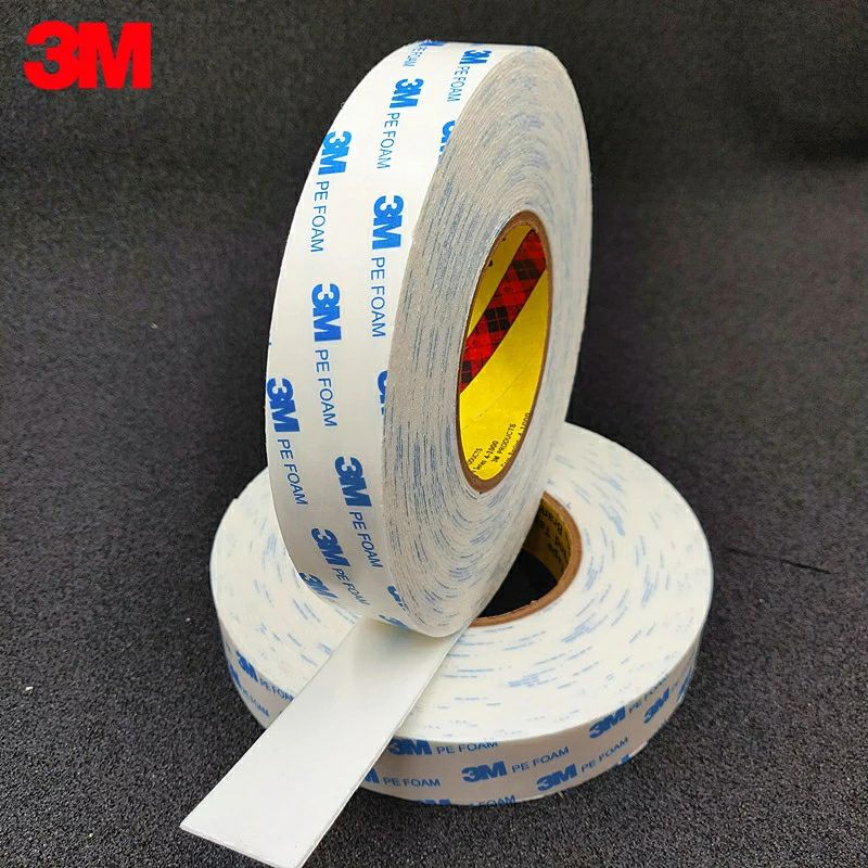 

Double tape 3M foam Putih Ukuran 24 mm x 4m