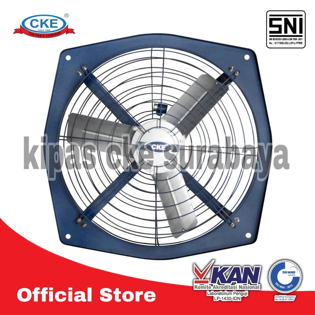 Jual CKE Exhaust Fan Standard 30 Inch ESND30/1 220 Volt Heksos Kipas