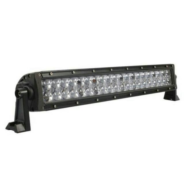 Lampu sorot tembak led cree light bar mobil 120 w 4d offroad work bar lamp 54 cm