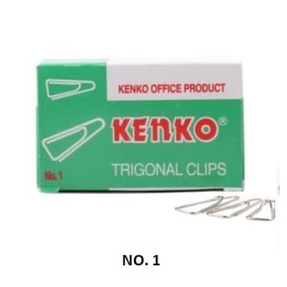 

INDOMART KENKO TRIGONAL CLIP SEGITIGA KLIP KERTAS NO. 1 @10box